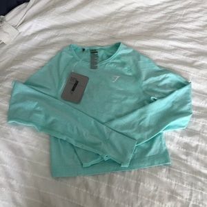 Gymshark vital seamless cropped long sleeve